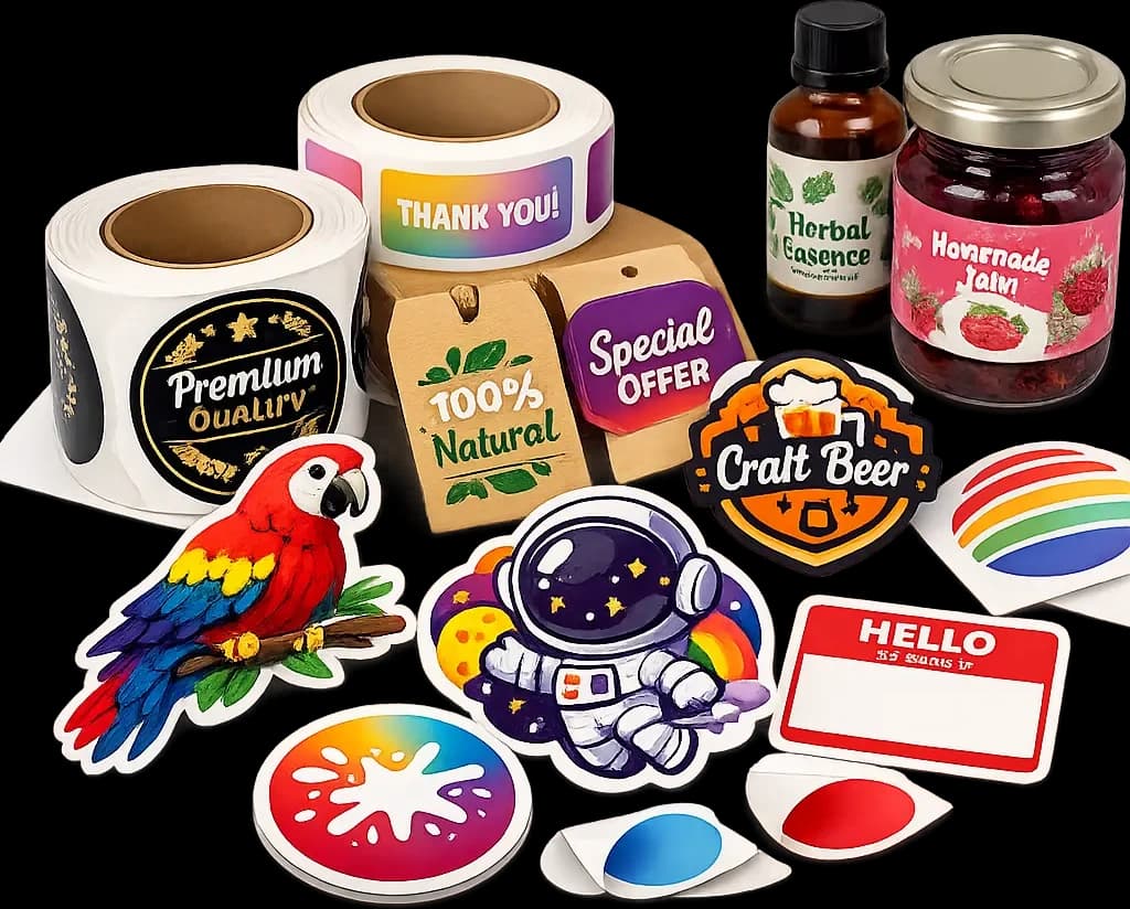 Stickers y etiquetas personalizadas
